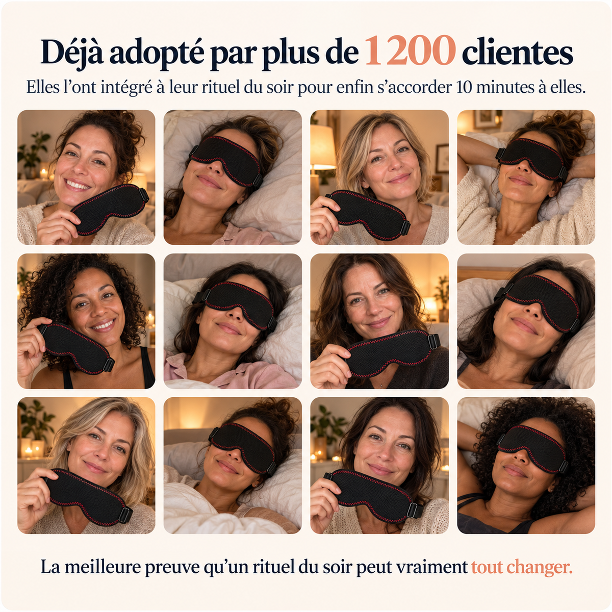 Masque chauffant Lunaeli